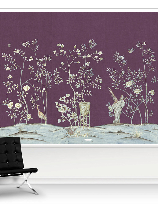 Обои Paul Montgomery Studio Murals For Unique Walls Chai Wan/Amethyst