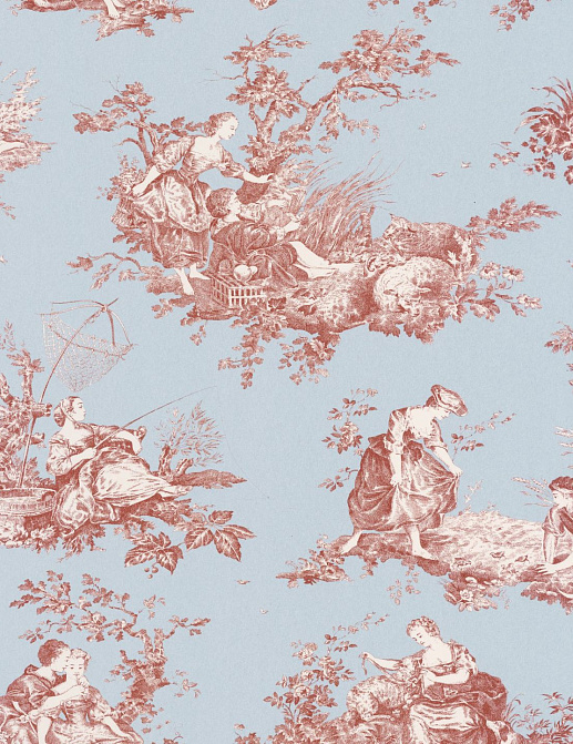 Обои Casadeco Les Belles Toiles de Jouy 2 BTJD87916808