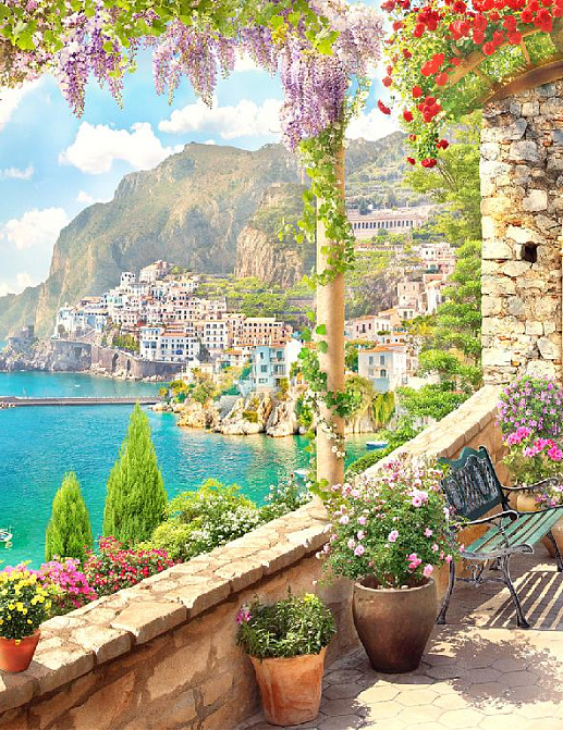 Панно и фотообои Affresco Illusion AG234