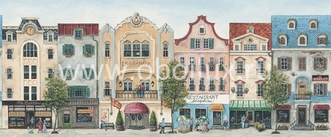 Бордюр Blue Mountain Aqua bc1581480b