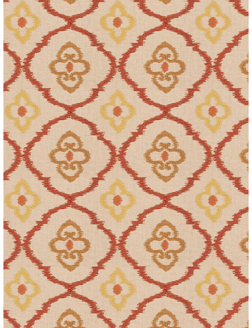 Ткань Fabricut Vignettes Vol.XIII Terra Cotta Jarita/Russet