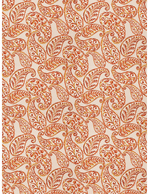 Ткань Fabricut Chromatics Vol.XXIV Guava Tichu paisley/Henna