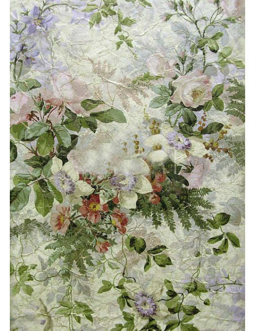 Обои Zuber Roses Anciennes ROSES-ANCIENNES-P-08