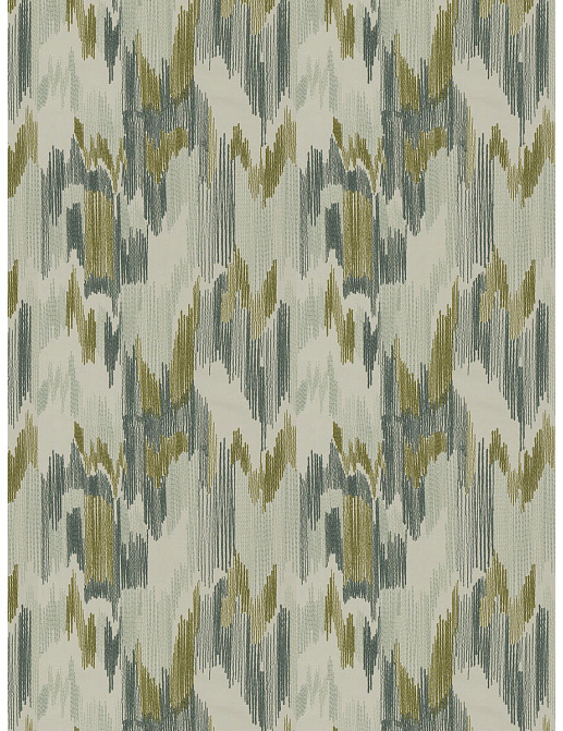 Ткань Fabricut Luxe Nuances Sapphire Forest Outrageous/Greenery