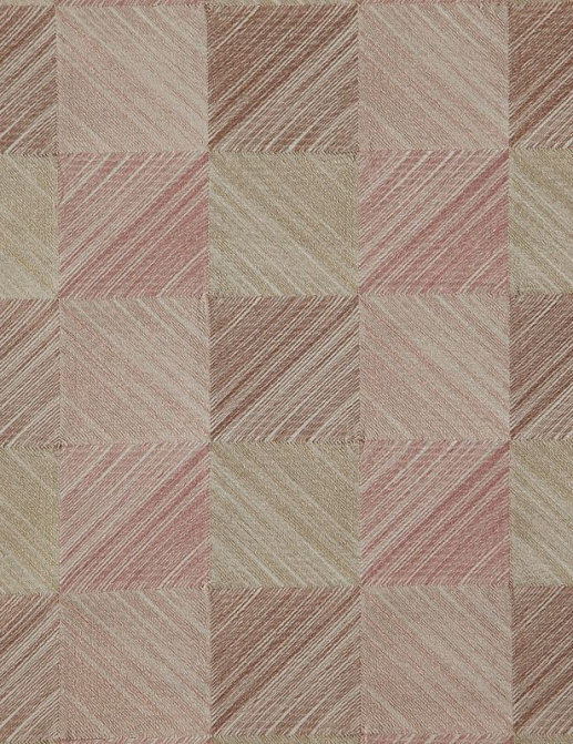 Ткань Daylight Geometric Quadro/Rose