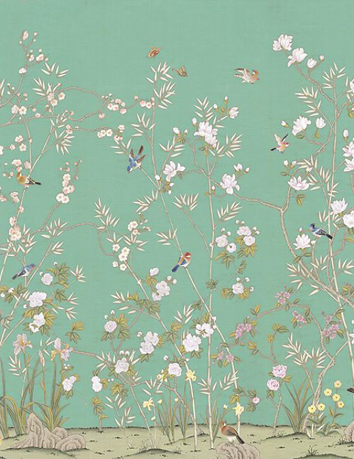 Обои Paul Montgomery Studio Fine Painted Wallpapers Parc Bonaire