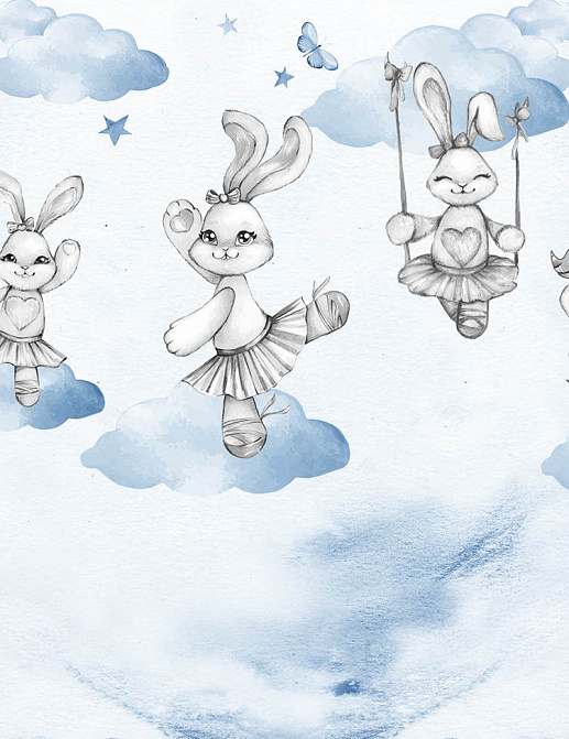 Обои Wall Street Rabbit Room 21300