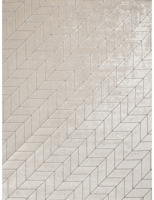 Ткань Fabricut Color Studio Vol.VII Oyster Velvet steps/Snow
