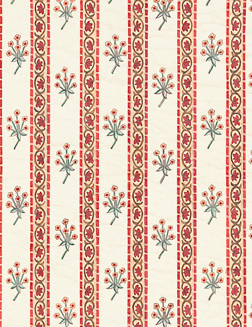 Панно и фотообои Iksel Scenic & Architectural Wallpapers Indian Collection BOUQUET STRIPE