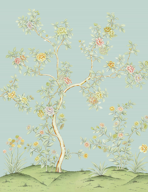 Обои Yana Svetlova Wallcoverings Art Prints B2-BLUE