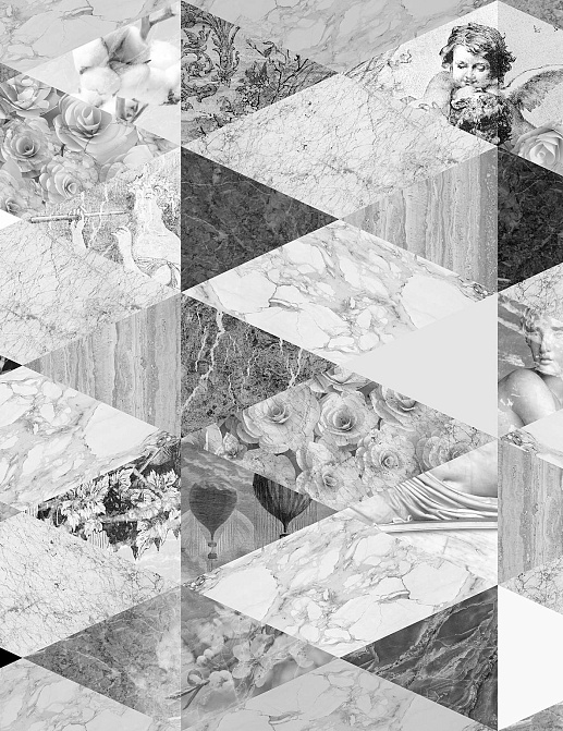 Обои Wall Street Grayscale 16961