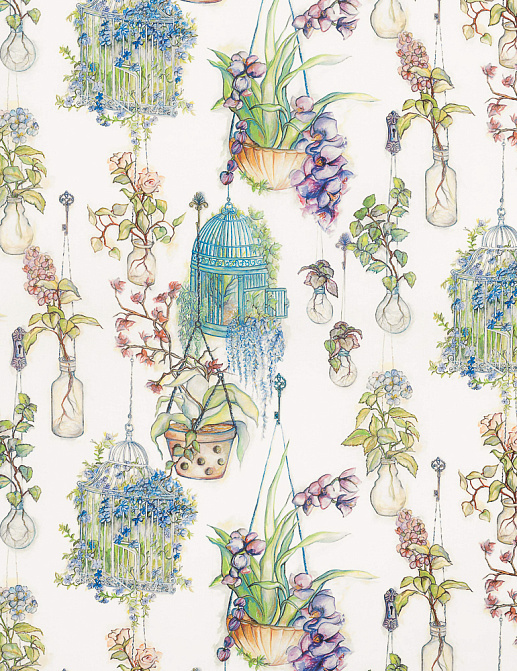 Ткань Osborne & Little Enchanted Gardens F7014/03
