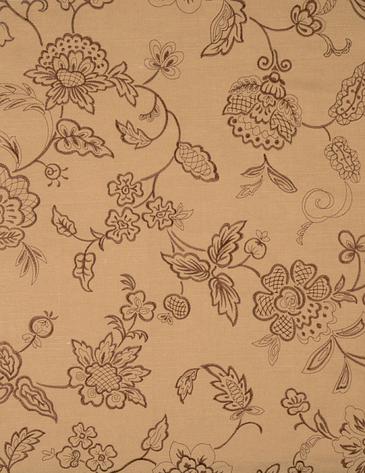 Ткань Trend Jaclyn Smith Home brown black 01852 Coffee