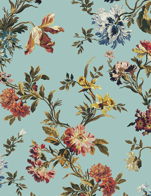 Обои House Of Hackney The Magic of Nature Rosetta/Verdigris