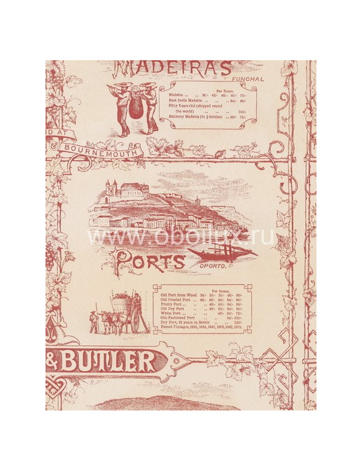 Обои Lewis & Wood Book I - Sporting & Character LW5165/Hedges & Butler Rouge