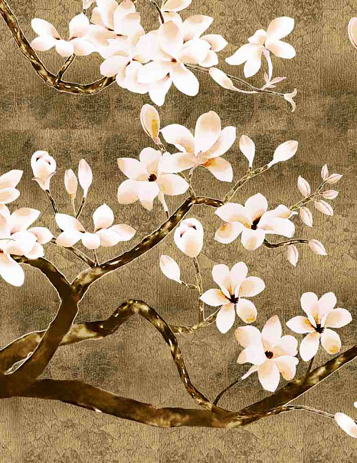 Панно и фотообои Misha Asia Magnolia Tree/Limonite
