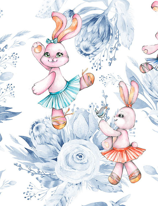 Обои Wall Street Rabbit Room 21301