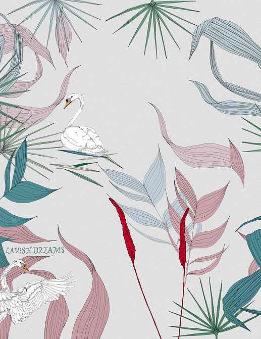 Обои Wall & Deco Contemporary Wallpaper Collection WDWN2102