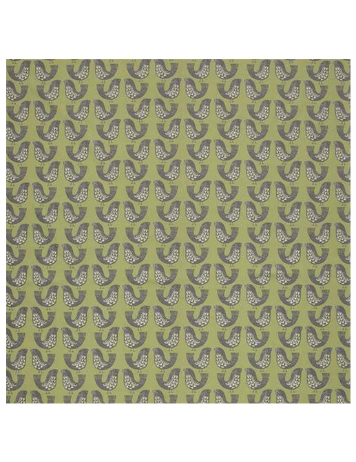 Ткань Daylight Fantasy Time Scandi Birds/Kiwi