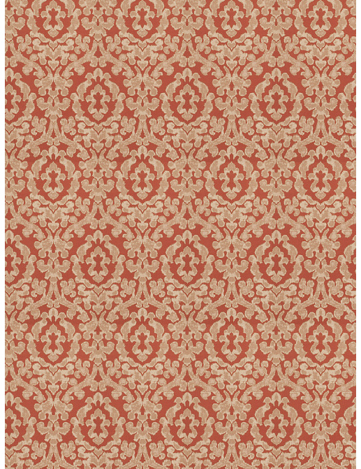Ткань Fabricut Vignettes Vol.XIV Exotic Red Eureka Damask/Sienna sheen
