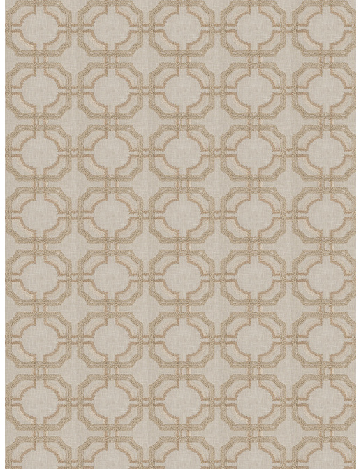 Ткань Fabricut Chromatics Vol.XXV Gilt Diction lattice/Sandalwood