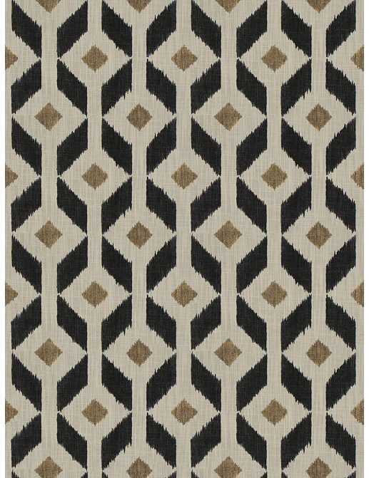 Ткань Fabricut Chromatics Vol.XXVI Quarry Kinetograph/Licorice