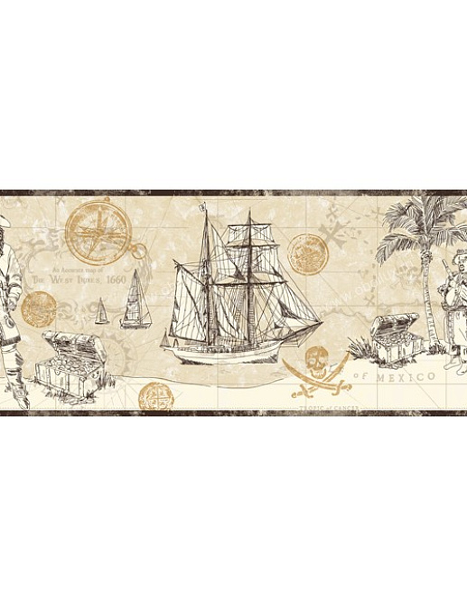Бордюр York Boy's World ZB3100B