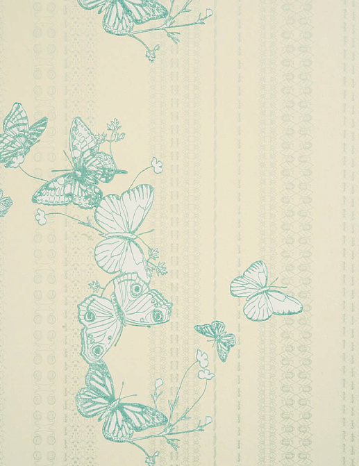 Обои Barneby Gates Book vol.1 BG0100302/Bugs and Butterflies/Iсe Blue