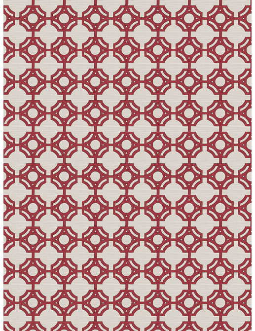 Ткань Fabricut Color Studio Vol.VIII Vermillion Insider/Lipstick