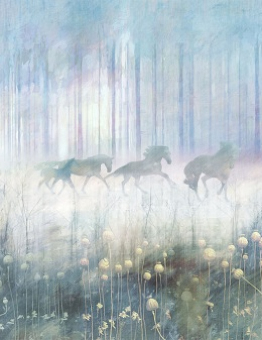 Панно и фотообои Affresco Цветариум Mysterius forest Color 1