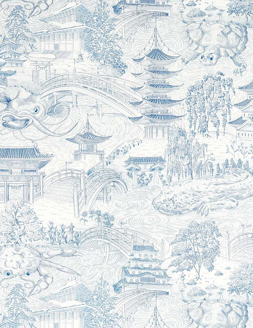 Ткань Zoffany Kensington Walk 322717