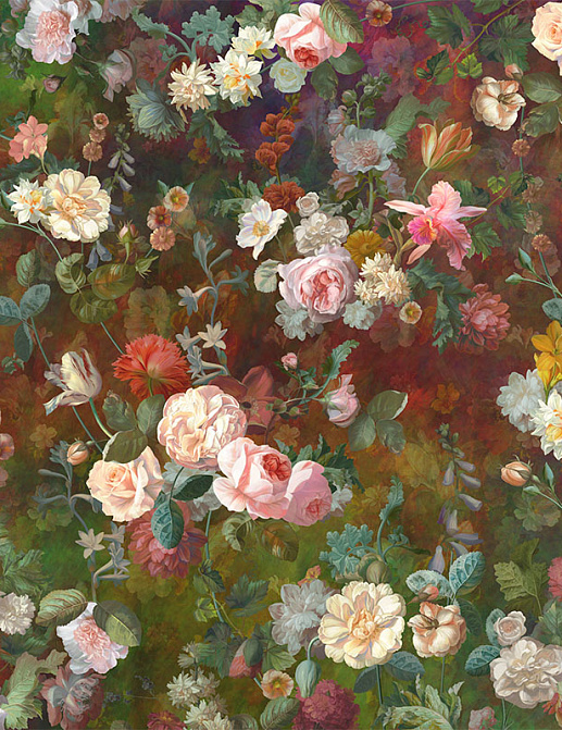 Панно и фотообои Affresco Цветариум Wild Garden Color 1