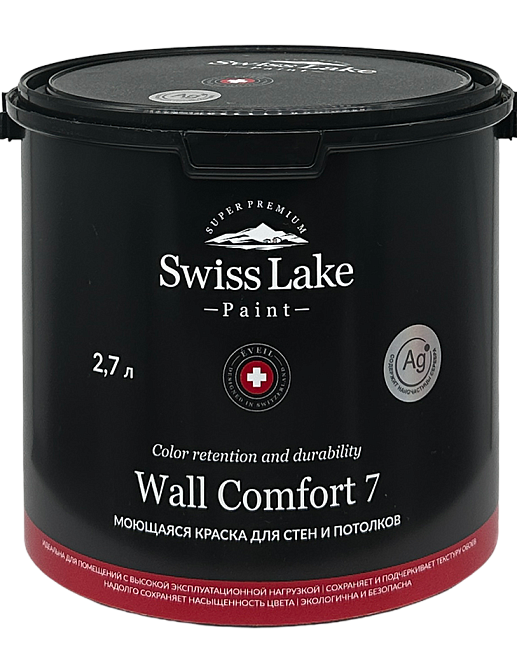 Краска Swiss Lake Wall Comfort 7 WC-A 2.7 л