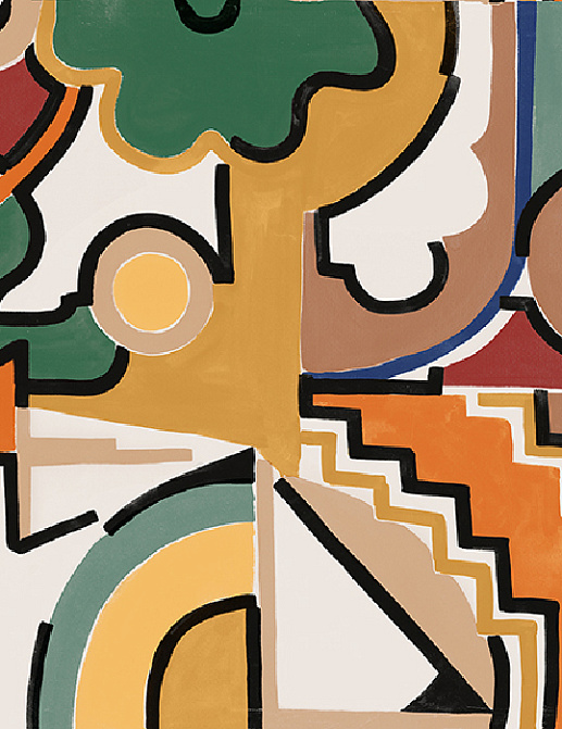 Панно и фотообои Faboie Silk Painting 5 F-SN5114