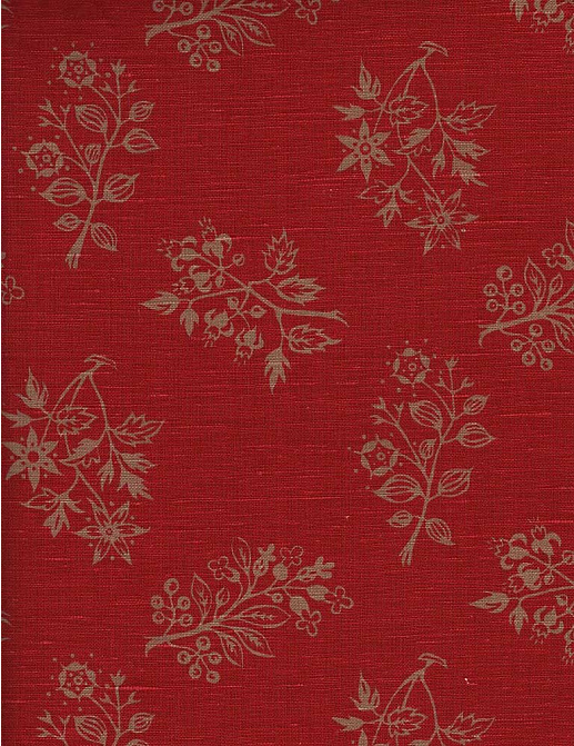 Ткань Andrew Martin Inventor Chartwell/Red