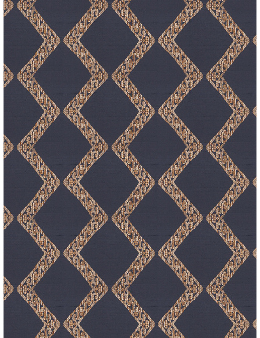 Ткань Fabricut Silk Nuances Lapis Hargitay/Navy