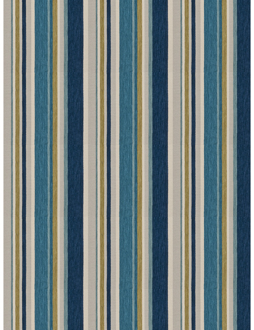 Ткань Fabricut Color Studio Vol.VII Navy Manhattan stripe/Ocean