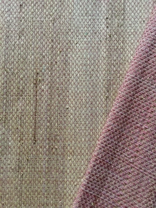 Ткань Bisson Bruneel Panama Cuba Panama-Rouge/Naturel