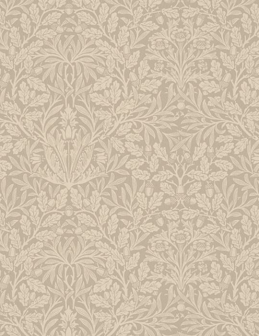 Ткань William Morris At Home The Forager AcornVelvet/Clay