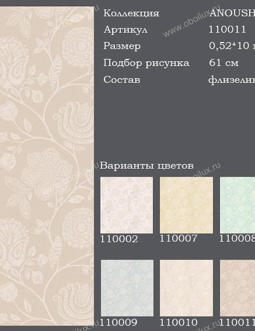 Обои Harlequin Anoushka 110011