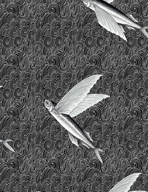 Ткань Flying Fish Interior Textiles B-2-P