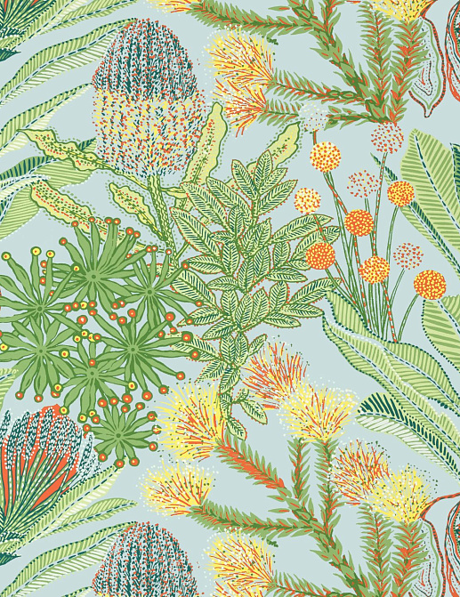 Обои Thibaut Palm Grove T13922