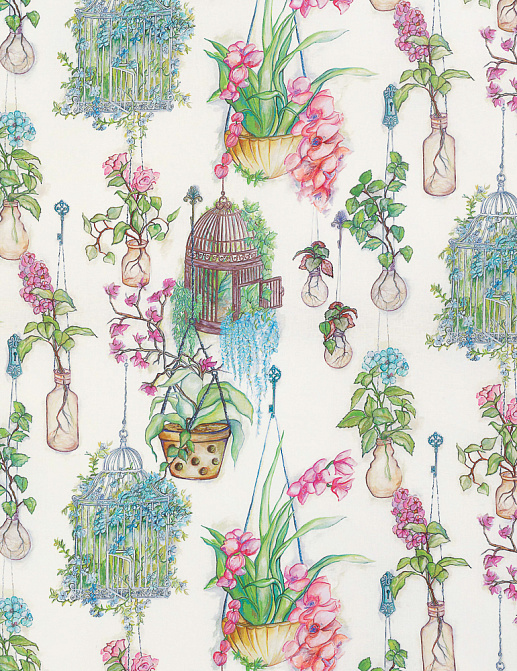 Ткань Osborne & Little Enchanted Gardens F7014/01