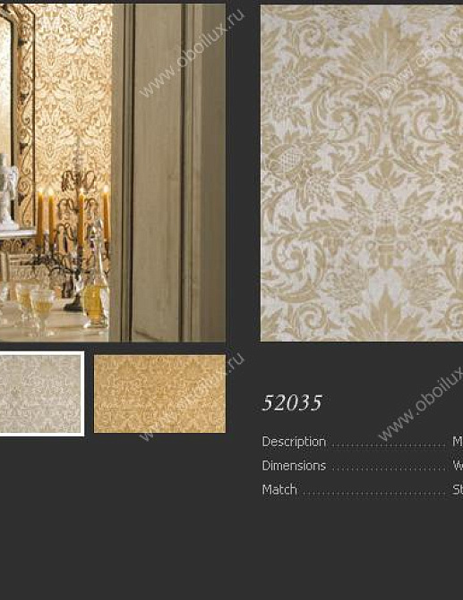 Обои Arte Metallics 52035