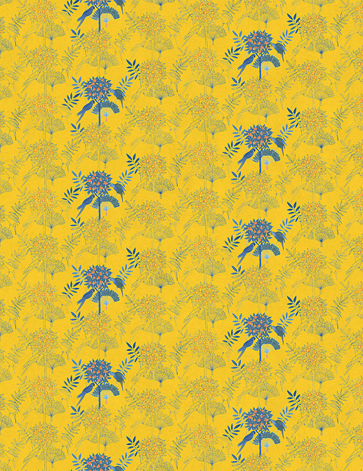 Обои Factura Collection 2021 TANGERINE/5