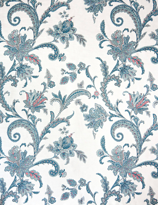 Ткань Degrape Portofino Collection Fleurs/Blue