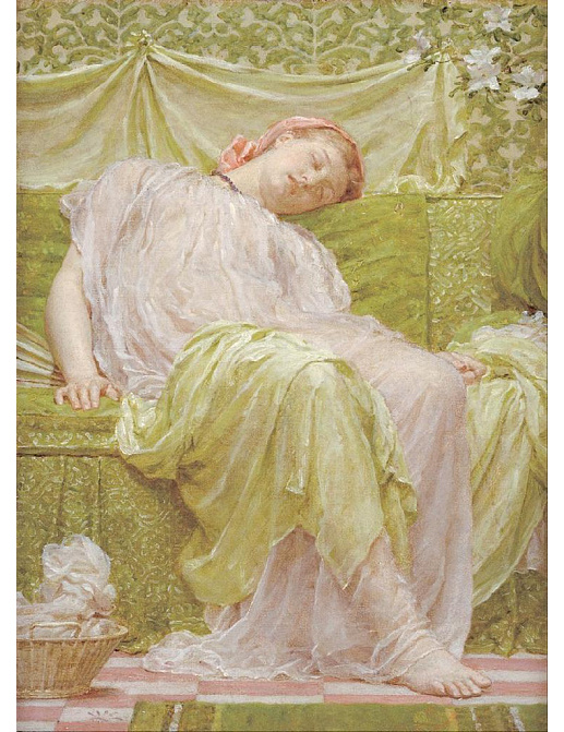 Панно и фотообои Affresco Фрески и фотообои Albert Moore A workbasket