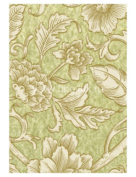 Обои Lewis & Wood Wide Width Wallpapers LW139188/Bolton Scroll Glass Green