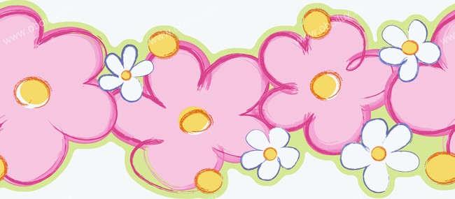 Бордюр York Girl Friends SK6352BPW