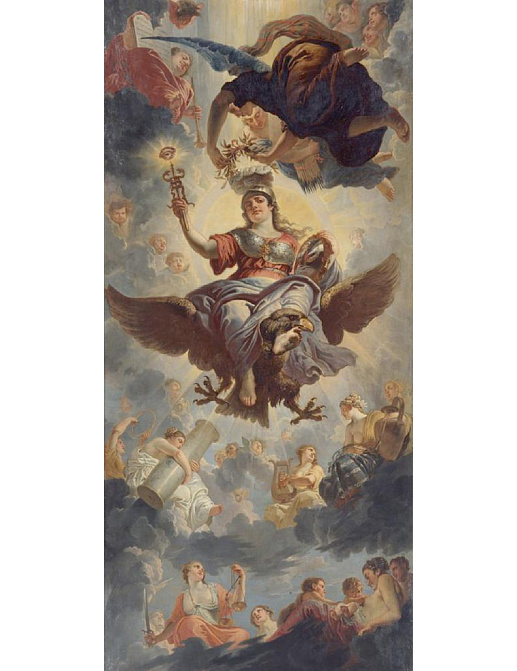 Панно и фотообои Affresco Фрески и фотообои Erasmus Quellinus Ceiling of the Council Chamber